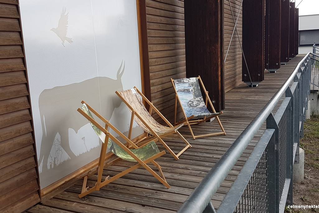 Az illmici látogatóközpont illmitz-burgenland-informationszentrum
